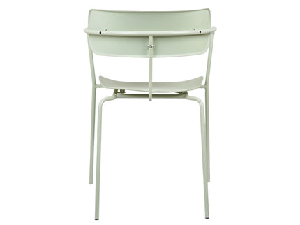 Siren Mint green Metal Cafe Chair