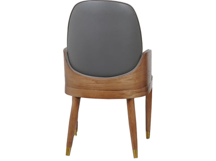 Sonic Dining Chairs With Wooden Back