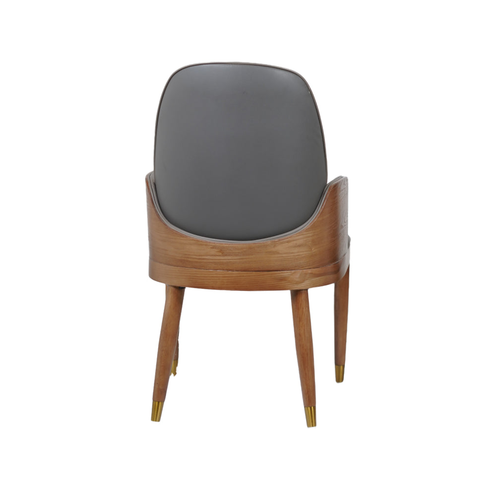 Sonic Dining Chairs With Wooden Back