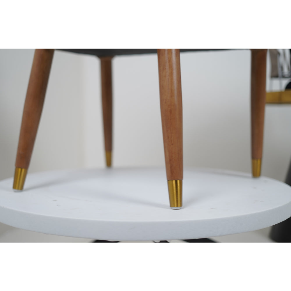 Sonic Dining Chairs With Wooden Back