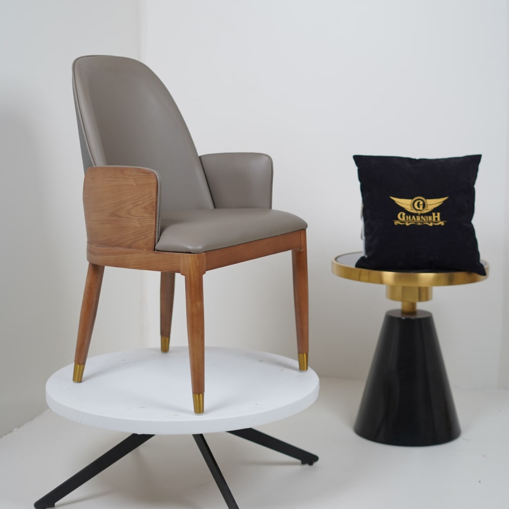 Sonic Dining Chairs With Wooden Back