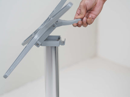 SS Foldable Plus Single Pillar Table Base