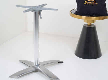 SS Foldable Plus Single Pillar Table Base