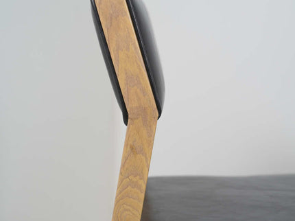 Vetaran Metal Restaurant Chair with Wooden Finish