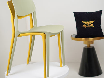 Vibe Yellow Cafe Chair