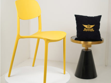Vibe Yellow Cafe Chair