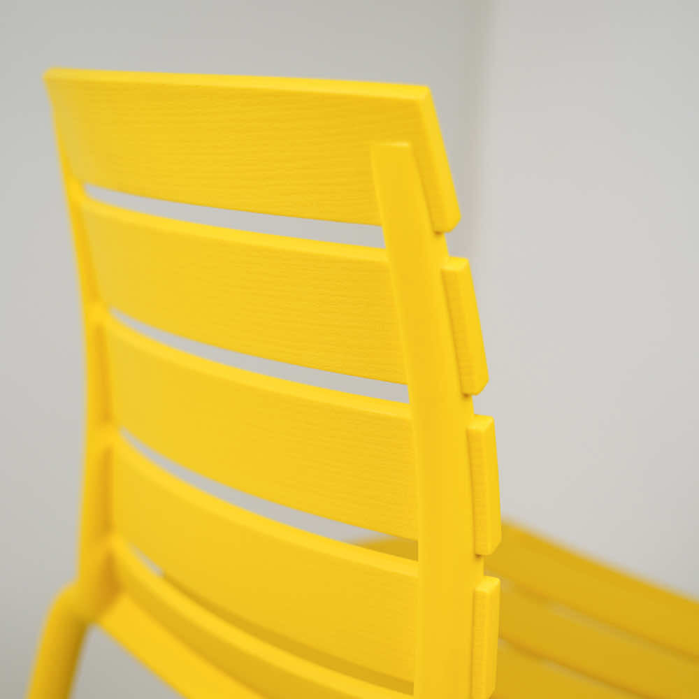 Viva Yellow Cafe Chair