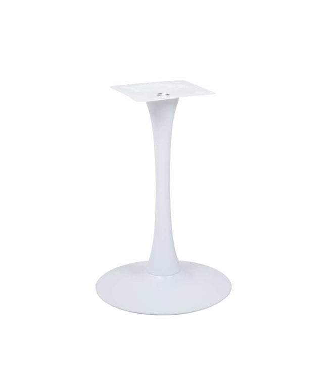 White Pole 2 Seater Restaurant Table Base