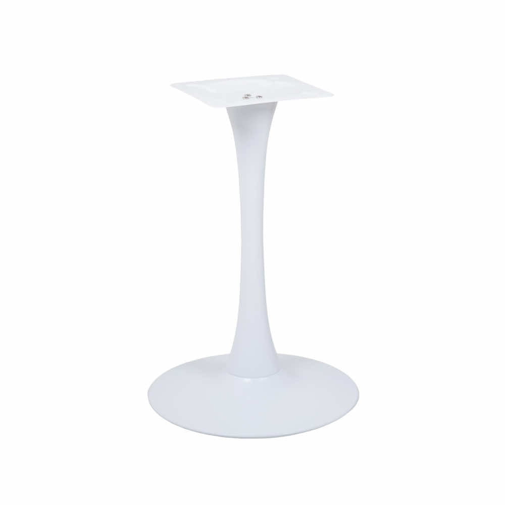 White Pole 2 Seater Restaurant Table Base