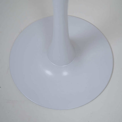 White Pole 2 Seater Restaurant Table Base