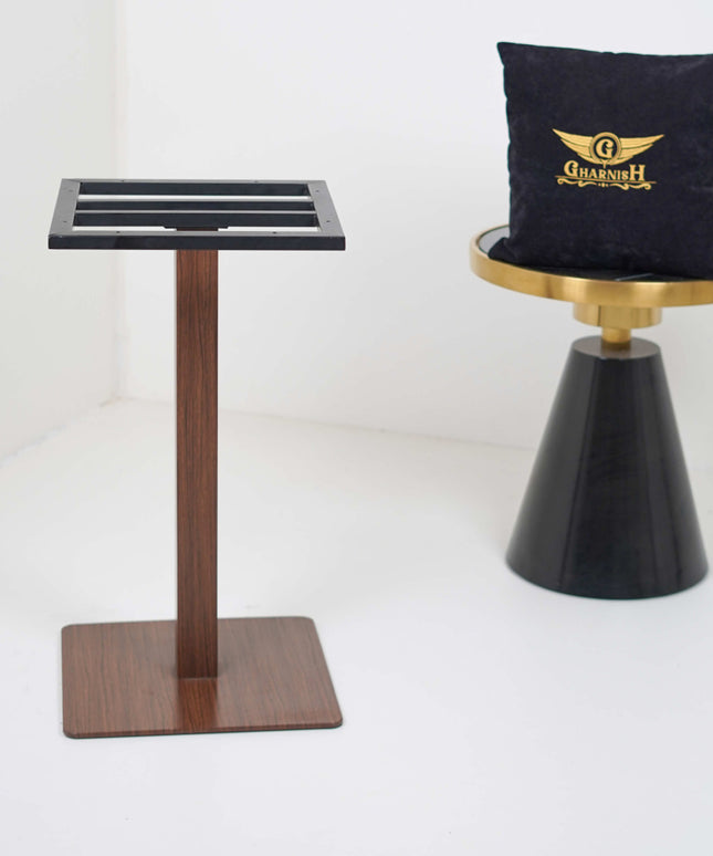 Antique Single Pillar Table Base for 2 Seater