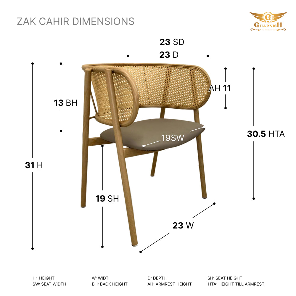 Zak restaurant dining chair