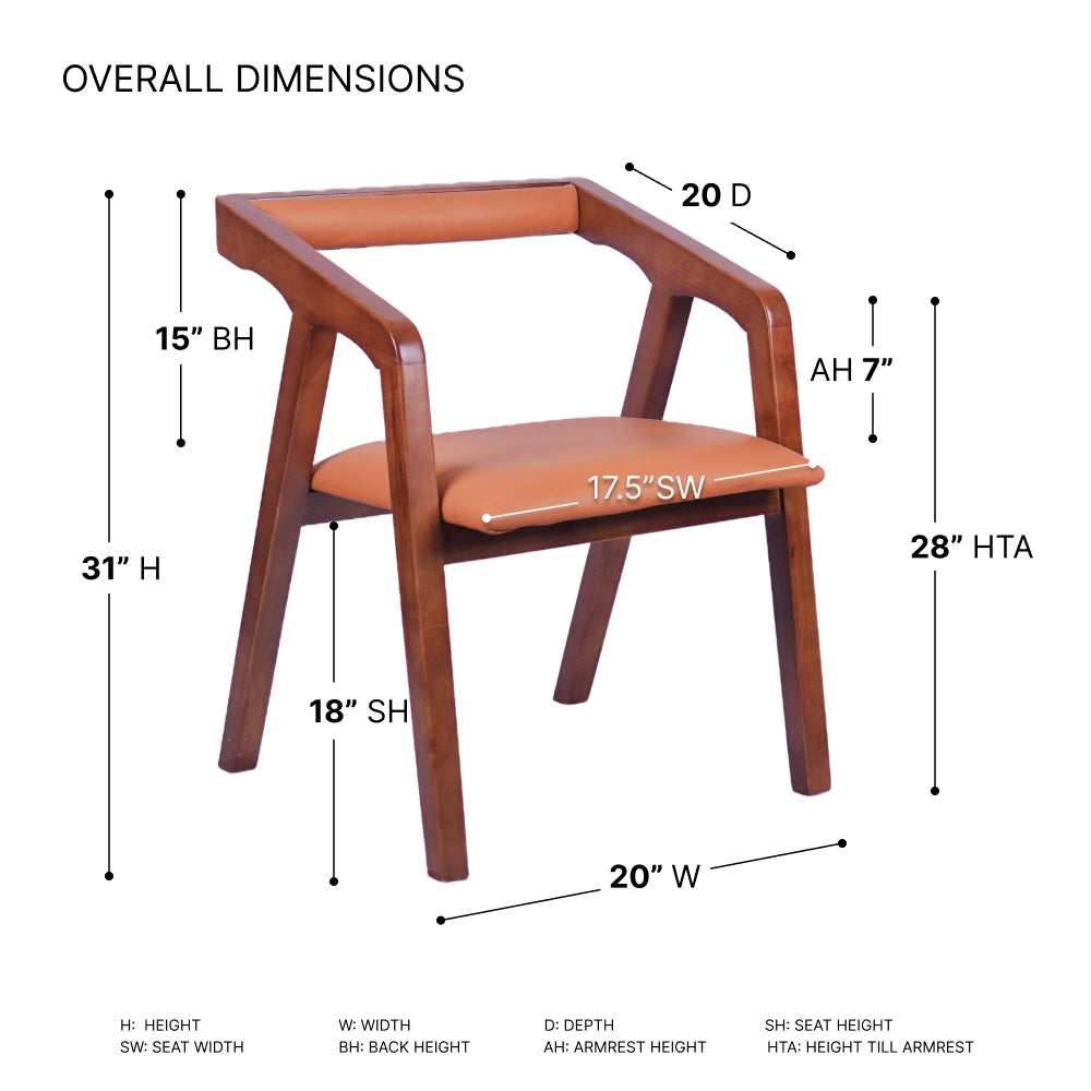 Monarch Imported Solidwood Restaurant Chair