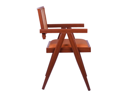 Rattan Box Metal Restaurant Chair