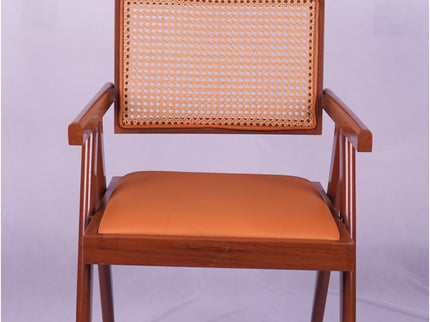 Rattan Box Metal Restaurant Chair