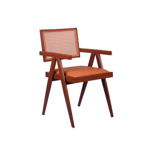 Rattan Box Metal Restaurant Chair