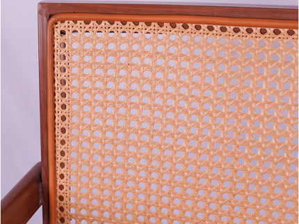 Rattan Box Metal Restaurant Chair