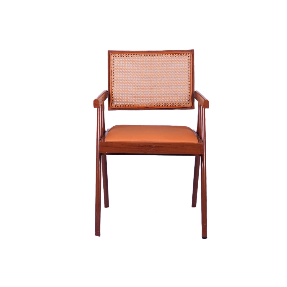 Rattan Box Metal Restaurant Chair