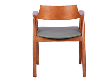 Tinder Dark Wooden Dining Chair