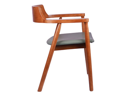 Tinder Dark Wooden Dining Chair