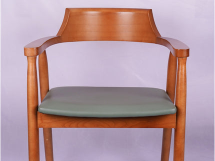 Tinder Dark Wooden Dining Chair