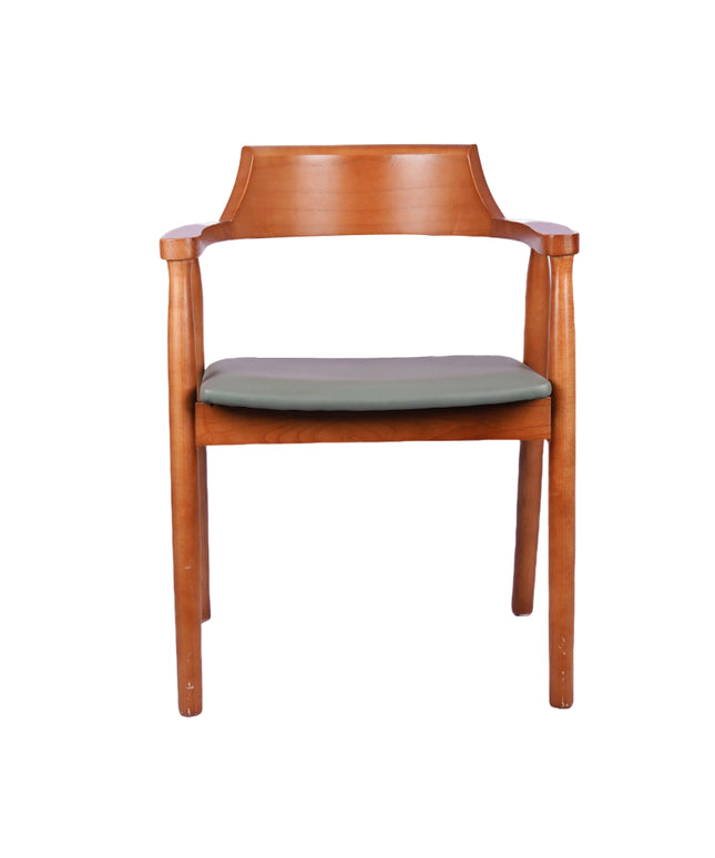 Tinder Dark Wooden Dining Chair