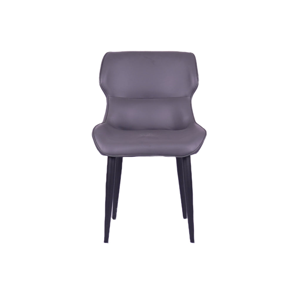 Tiru leather dining chair