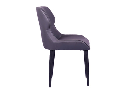 Tiru leather dining chair