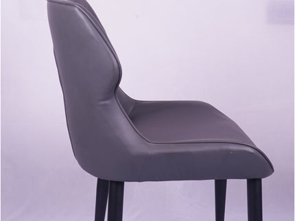 Tiru leather dining chair