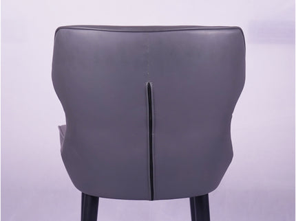Tiru leather dining chair