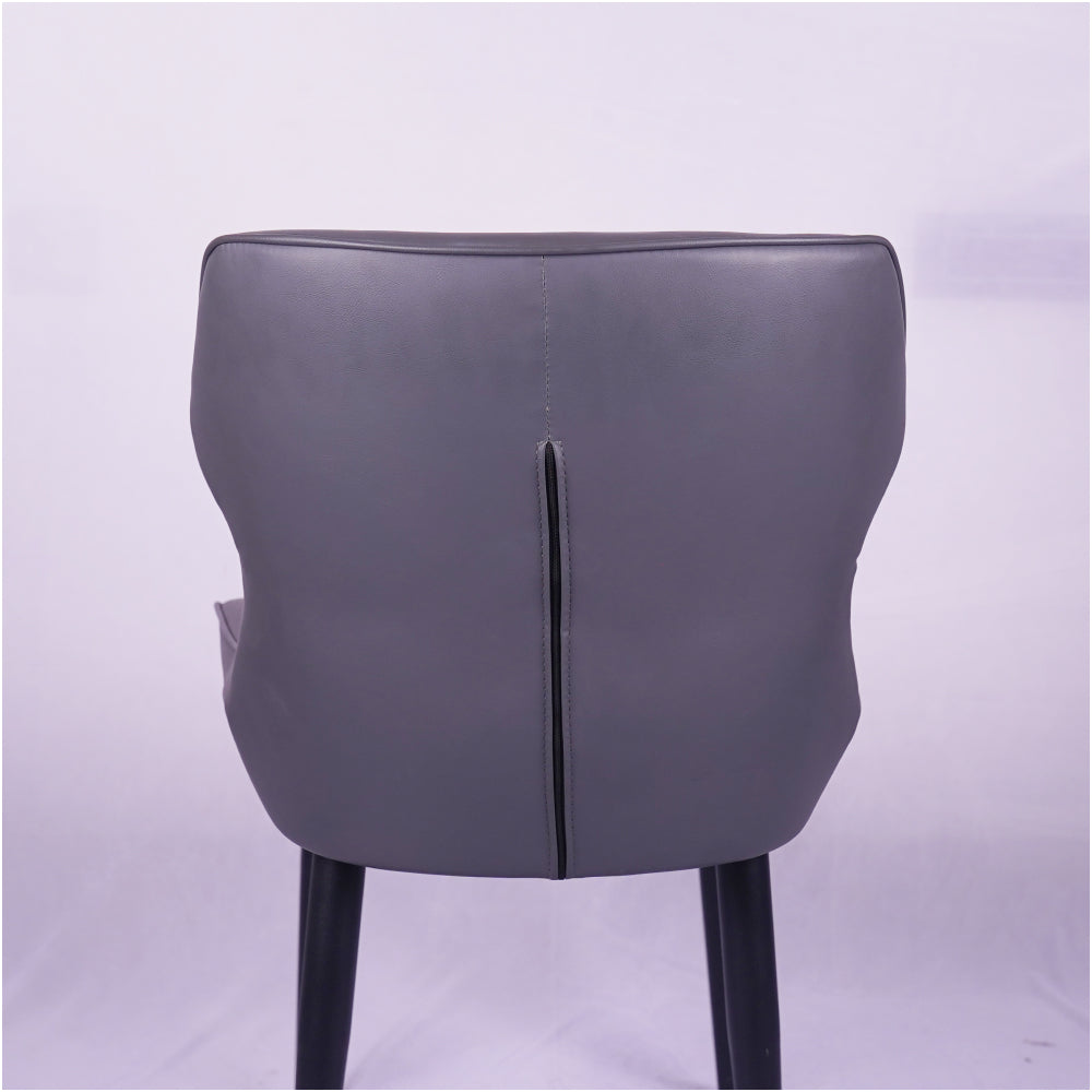 Tiru leather dining chair