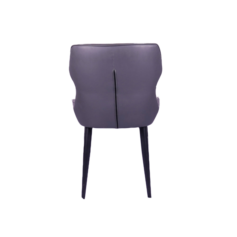 Tiru leather dining chair