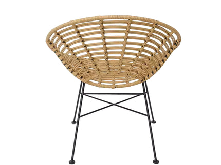 Volcane Outdoor Pvc Cane Chair For Restaurant