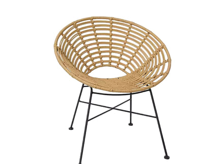 Volcane Outdoor Pvc Cane Chair For Restaurant