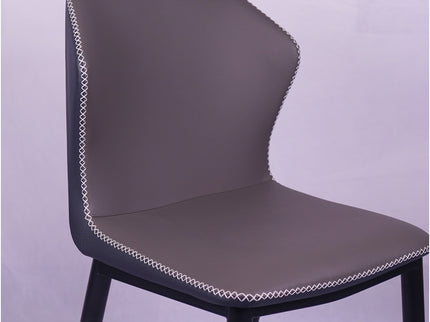 Zigzag Dark Grey Restaurant Chair