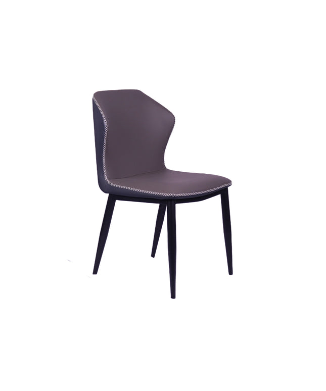 Zigzag Dark Grey Restaurant Chair