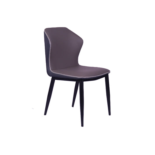 Zigzag Dark Grey Restaurant Chair