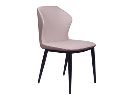 Zigzag Leather Restaurant Chair