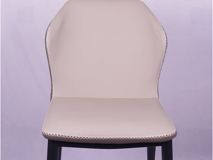 Zigzag Leather Restaurant Chair