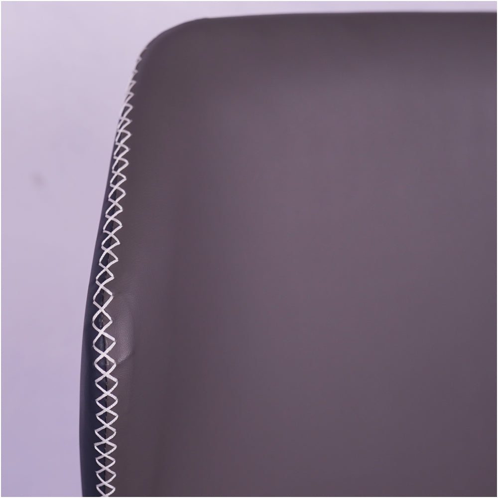 Zigzag Dark Grey Restaurant Chair