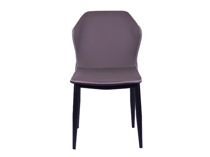 Zigzag Dark Grey Restaurant Chair