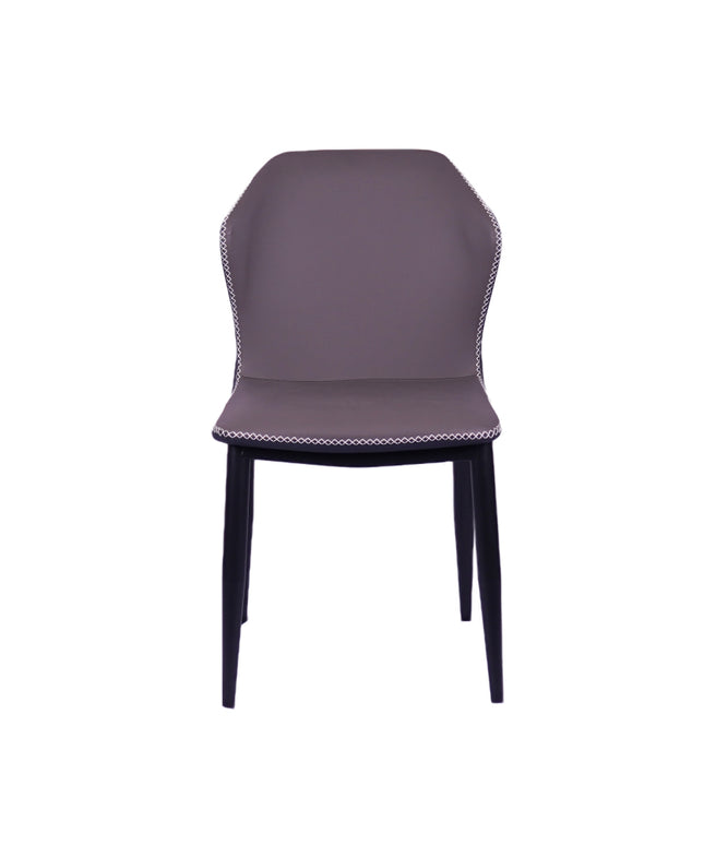 Zigzag Dark Grey Restaurant Chair