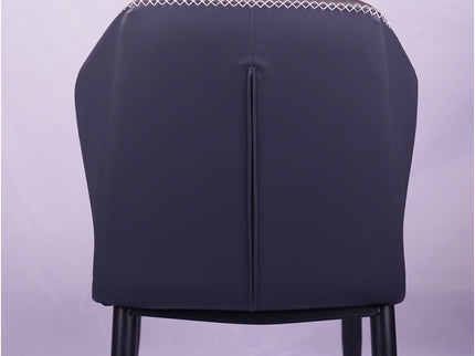 Zigzag Dark Grey Restaurant Chair
