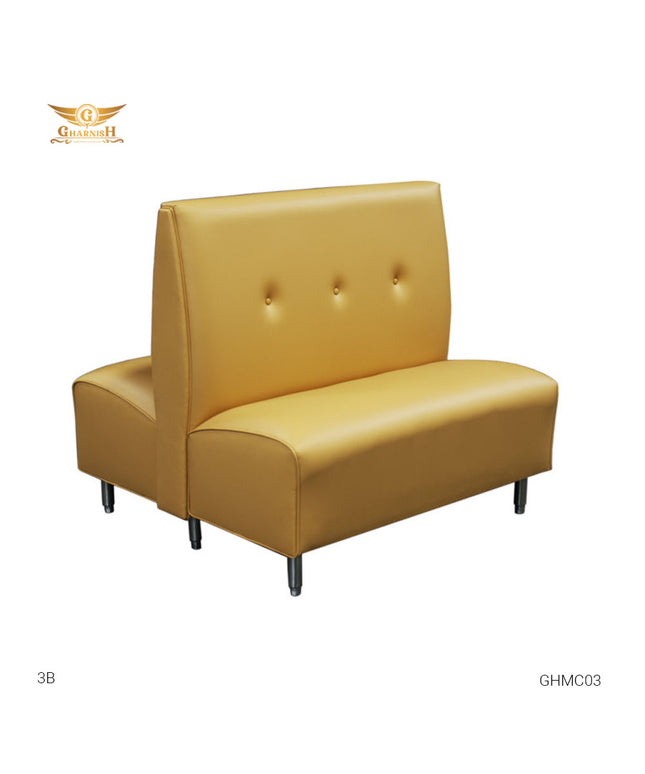 3B Restaurant Booth Sofa double side GHRSF04