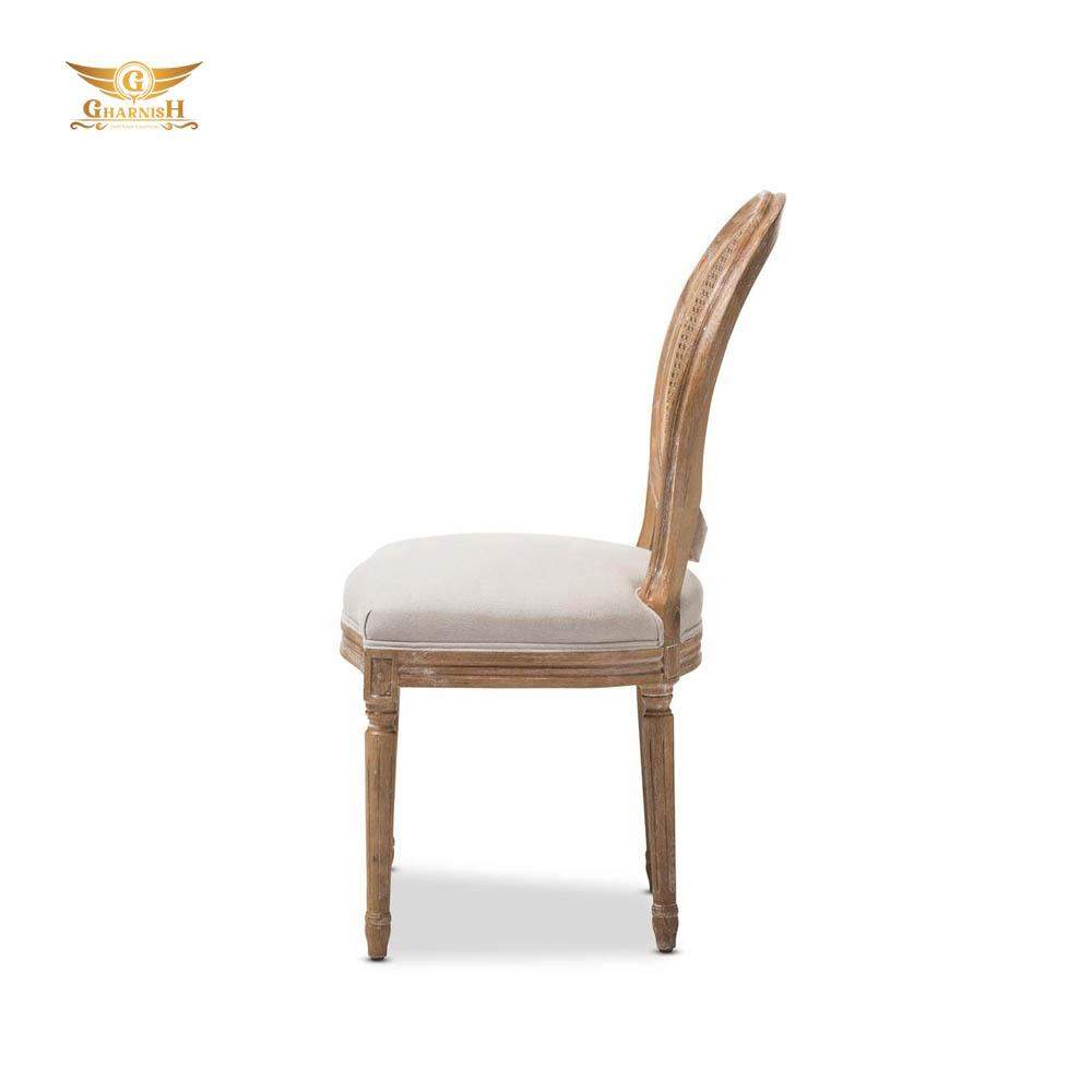 Gharnish Antique Style Armless Wicker Chair GHDC007-Gharnish-Dining chair,dining tables chairs