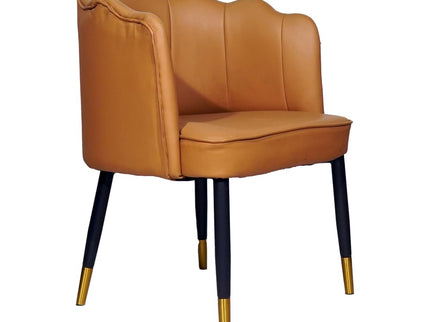 Bounce leather dining chair