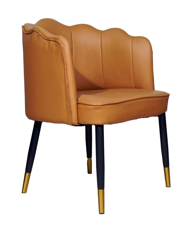 Bounce leather dining chair