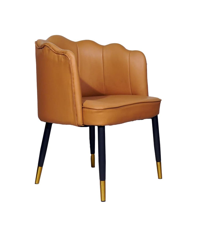 Bounce leather dining chair