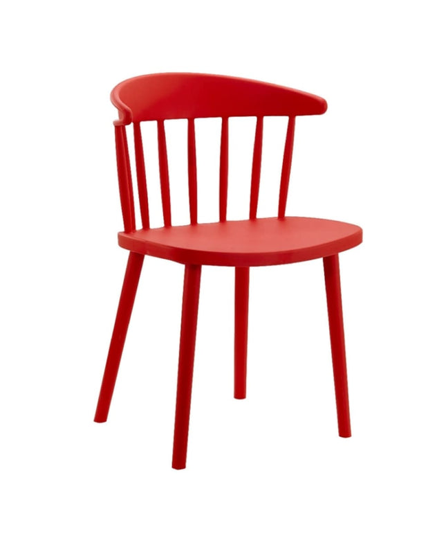 Comb Pvc Chair Red