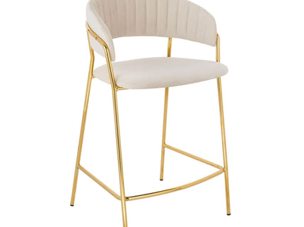 CShell Bar chair SS PVD Coated Gold/Rosegold